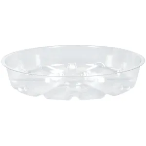 16" Clear Vinyl Planter Saucer