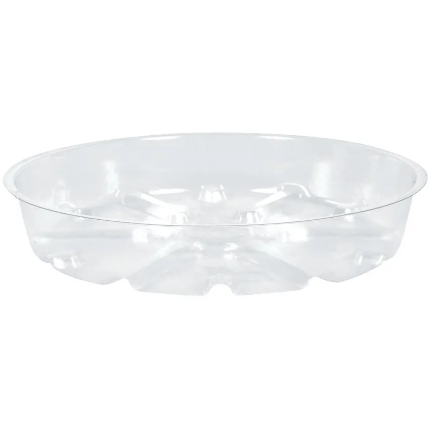 16" Clear Vinyl Planter Saucer