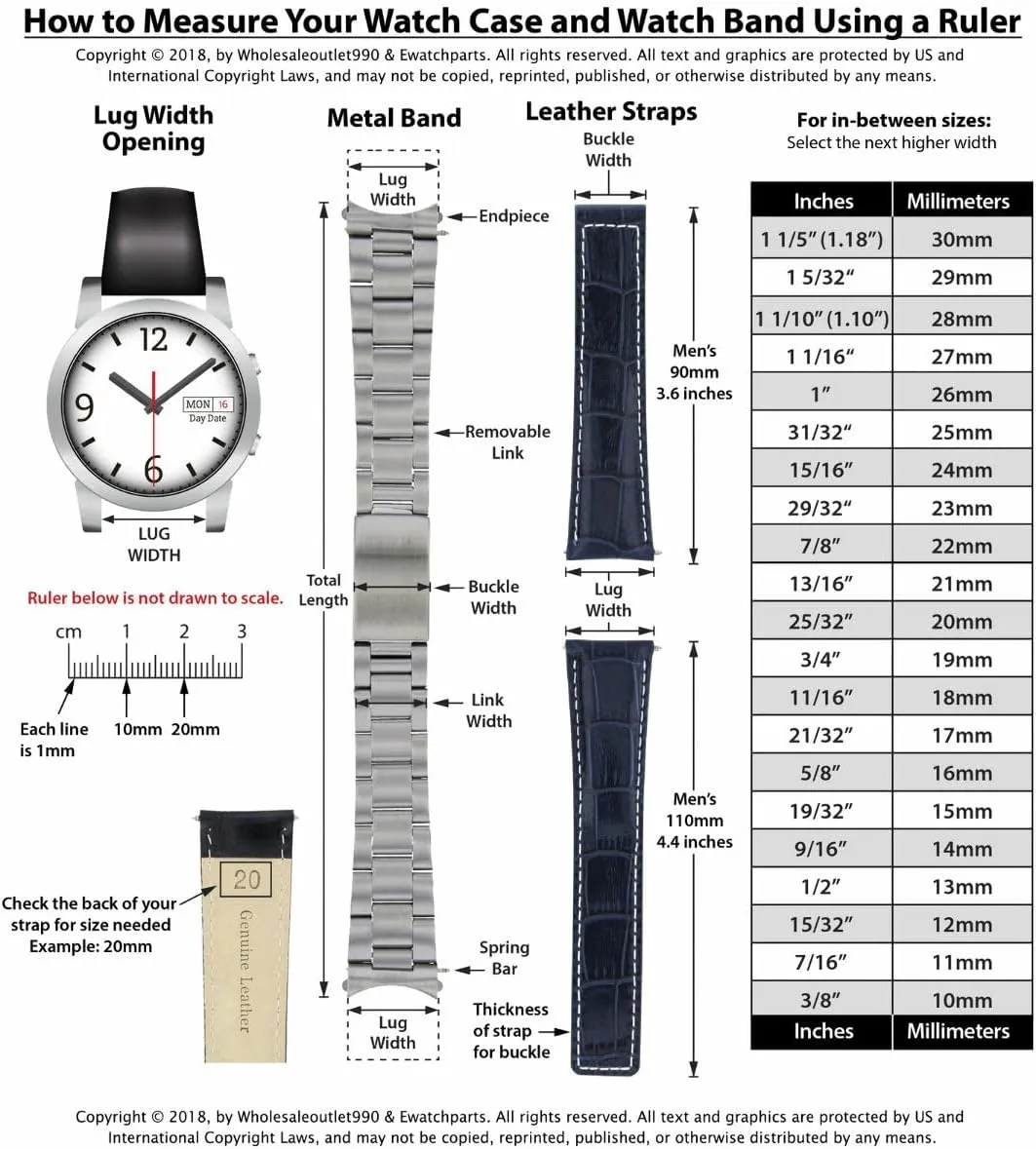 18MM-19MM-20MM-22MM-24MM Smooth Leather Watch Band for Citizen ECO Drive Grey