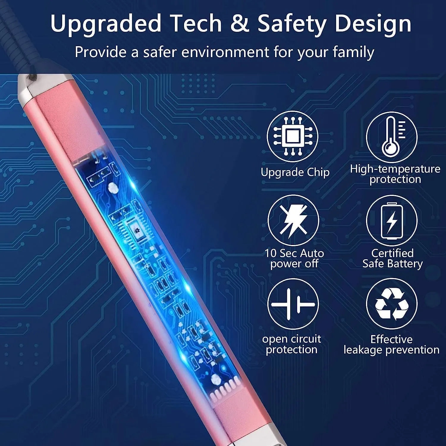 2 Pack Lighter Electric Candle Lighter Birthday Gifts for Women Mom Wife Men, Long Electronic Rechargeable USB Lighters Arc Windproof Flameless Lighters for Candle Camping BBQ