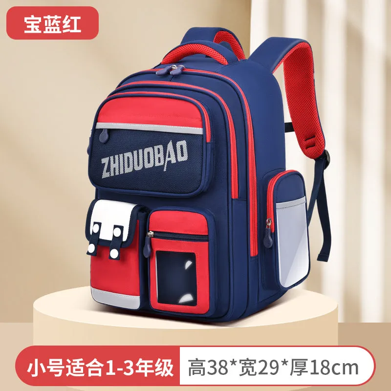 2023 Waterproof School Bag for Grade 1–6 Kids