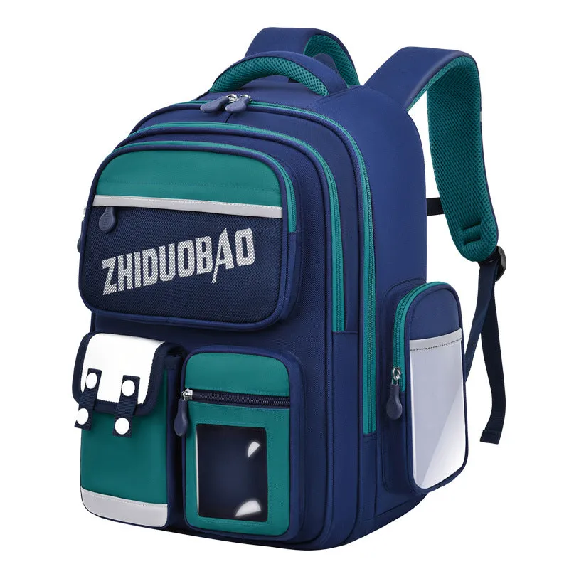 2023 Waterproof School Bag for Grade 1–6 Kids