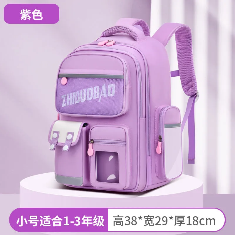 2023 Waterproof School Bag for Grade 1–6 Kids