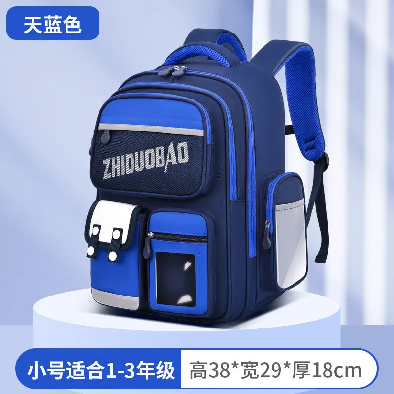 2023 Waterproof School Bag for Grade 1–6 Kids