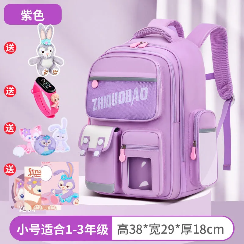 2023 Waterproof School Bag for Grade 1–6 Kids