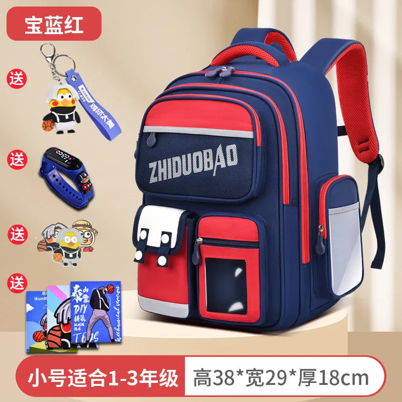 2023 Waterproof School Bag for Grade 1–6 Kids