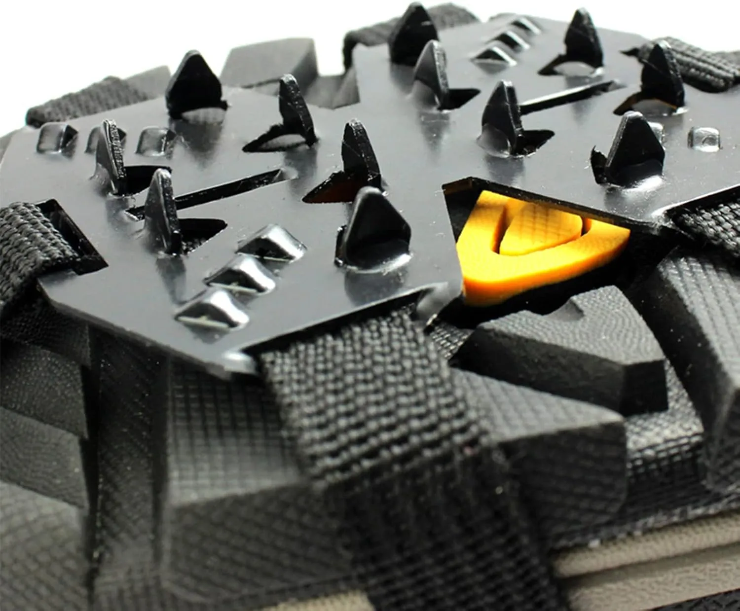 24 Teeth Ice Gripper for Shoes Women Men Outdoor Climbing Ice Claw Anti-Skid Mountaineering Tools Snowfield Crampon