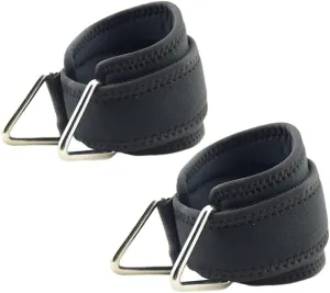 2pc Fitness Padded Resistance Bands Enkle Cuffs Foot Support Straps Cable Machine Appendix Hip Leg Training Training Equipment