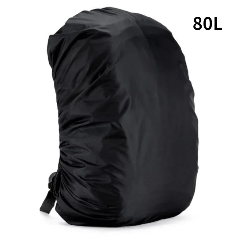 35L/45L/60L/70L/80L Outdoor Camping Hiking Mountaineering Backpack Bag Waterproof Rain Cap Cover