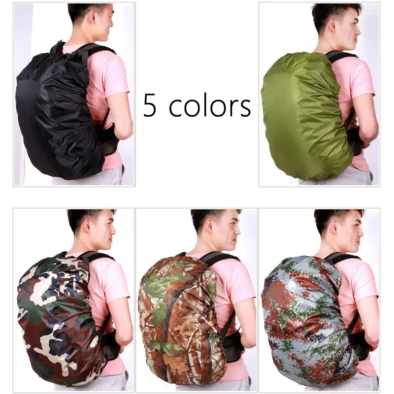 35L/60L Outdoor Camping Hiking Mountaineering Backpack Bag with Waterproof Rain Cap Cover