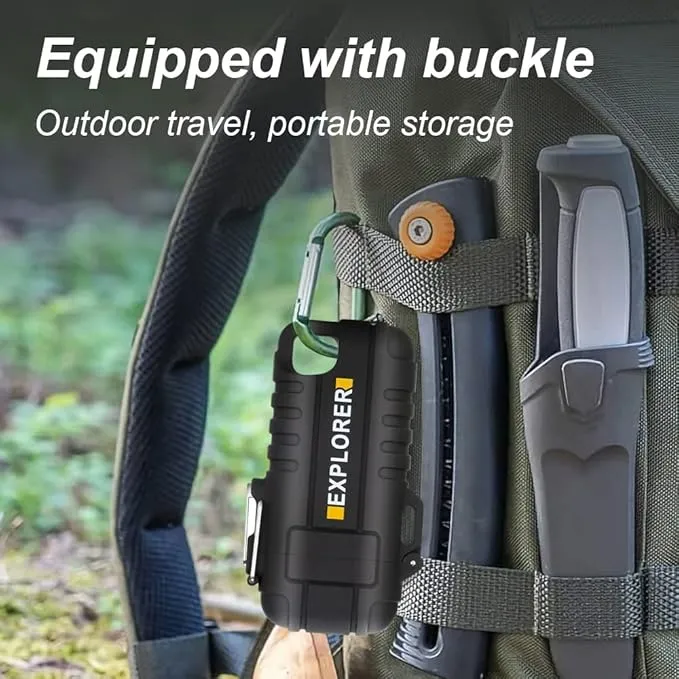 360 Flex Electric Lighter - USB Rechargeable Arc Lighter with Windproof Plasma Flame, Flexible Neck Grill Lighter, Waterproof Candle Lighter for Aromatherapy Camping BBQ -Survival Tactical Gear