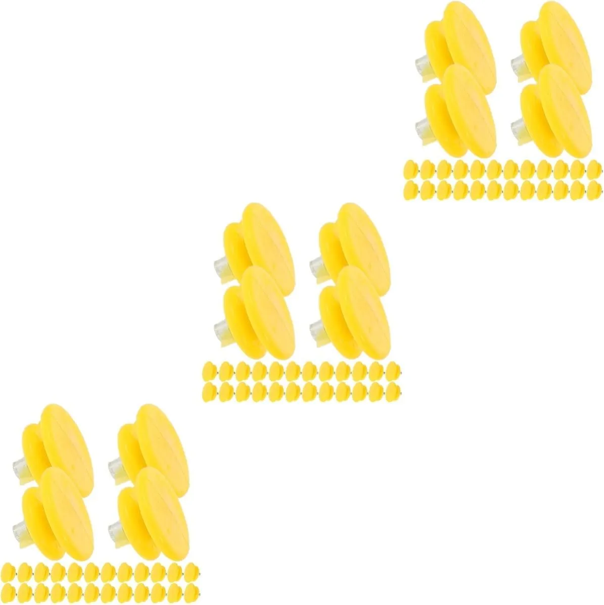 3sets Shoe Spikes for Ice Snow Boots Traction for Ice Anti-Slip Climbing Crampon Spikes Shoes 100pcs*3