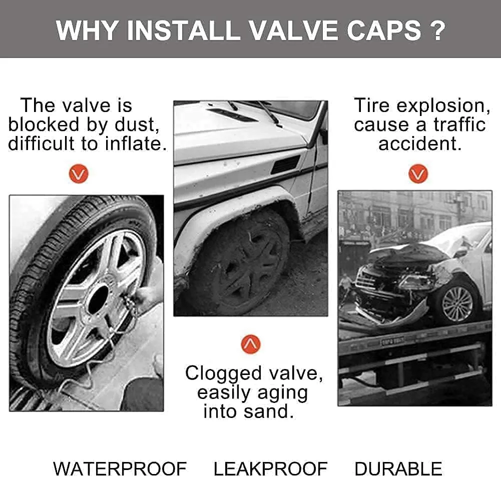 4 pcs Car Tyre Valve Caps for Smart 451 Brabus Smart 453 fortwo forfour, Dust Caps for Car Tyres Leak-Proof Car Tire Valve Stem Caps with Logo Metal Dust Caps,F