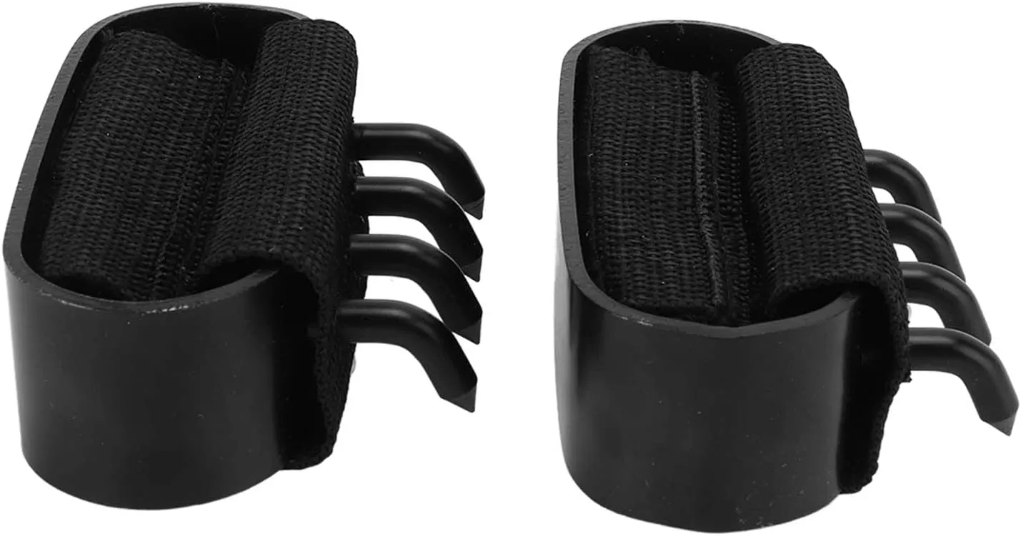 4 Toothed Crampon Hooks Tree Climbing Hand Claw for Climbing