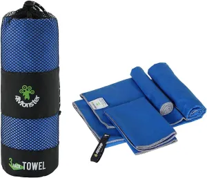 4Monster Camping Towels 3 Size at 1 Pack,Quick Dry Microfiber Towel,Beach Travel Towel Ultra Compact,Soft Gym Towel for Hiking Yoga Travel Sports Backpacking Trip and Pool