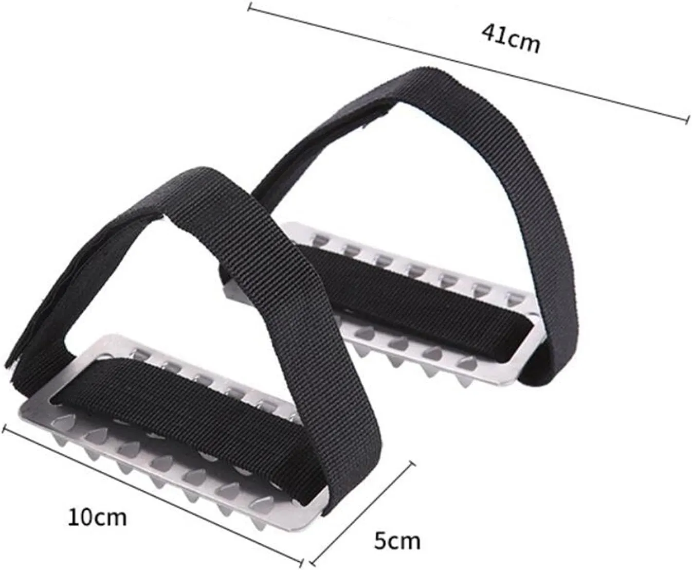 4X Crampon Traction Cleats Antiskid Traction Cleats Crampons Spikes for Walking, Hiking, Mountaineering Ice Snow Grips