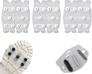5-Claw Outdoor Anti-Skid Shoe Covers, Universal Non-Slip Gripper Spikes, Anti-Skid Snow Ice Shoe Spikes, Ice Snow Grips Over Shoe/Boot for Hiking Mountaineering Walking