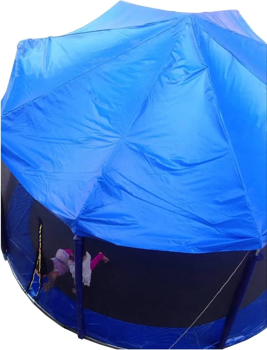 6/8/10/12/14/16ft Trampoline Awning, Rain and Snow Shelter Canopy Fabric, Tarp Material, Frameless Cover.(6ft)