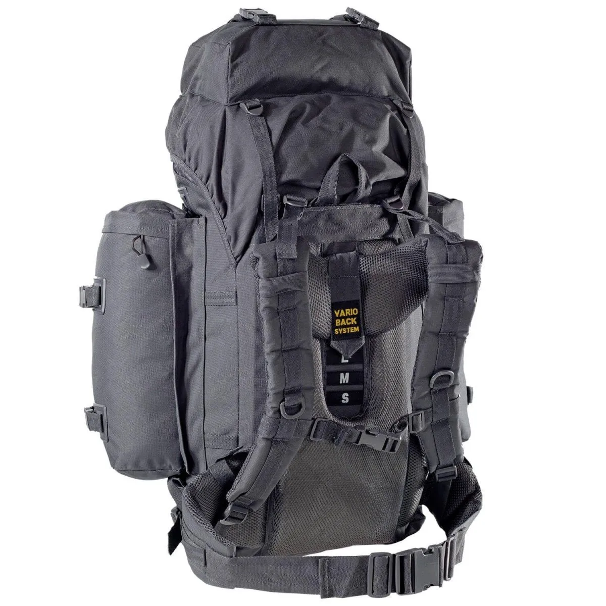A.Blochl BW Mountain hiking daypack trekking backpack camping bag large black