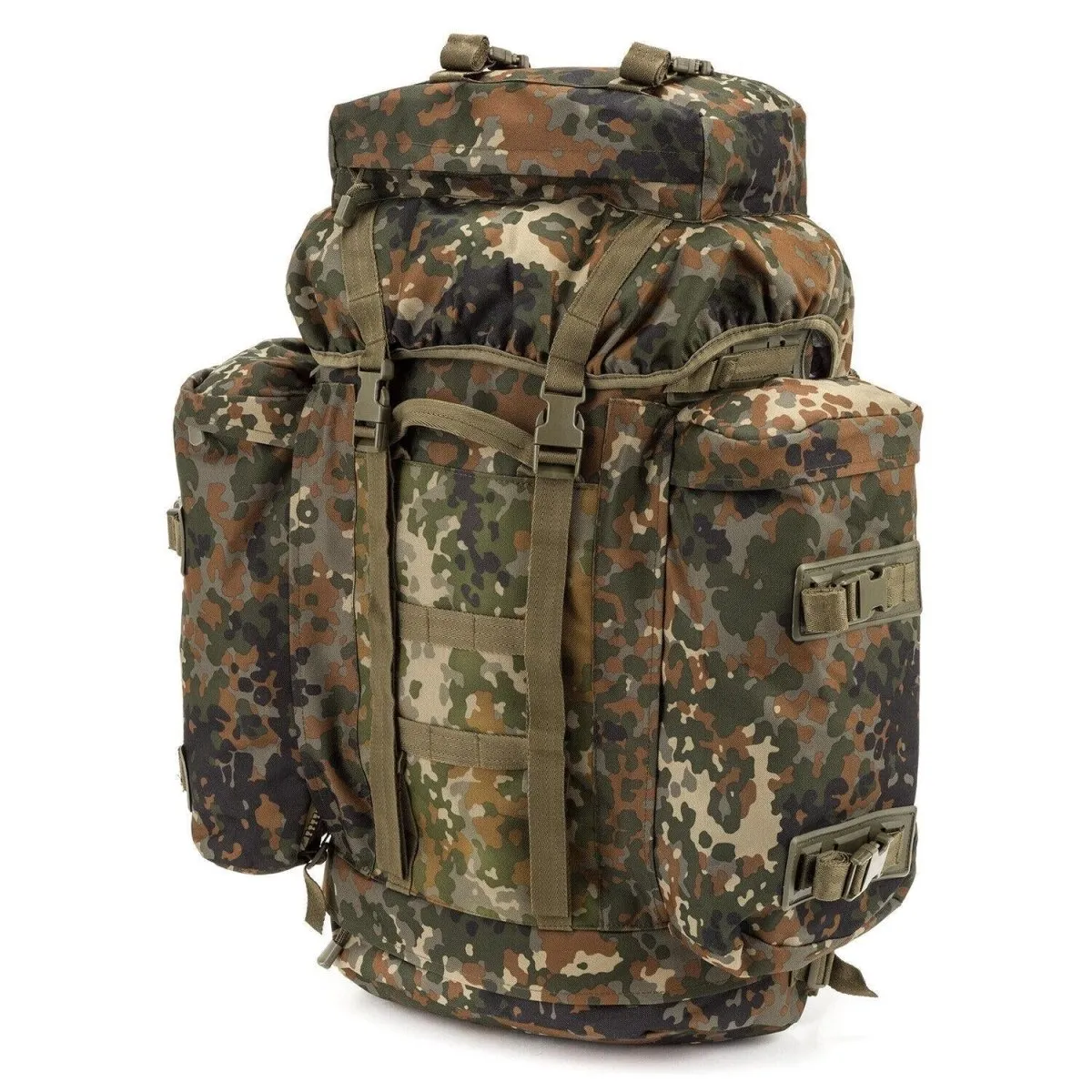 A.Blochl BW Mountain trekking rucksack camping large backpack flecktarn camouflage