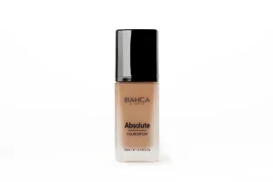 Absolute Foundation | Bianca Makeup | Liquid Foundation with Full Coverage | Shine and Oil Control | 24-hour Wear | Water and Humidity Resistant | Various Shades (Toast, 0.10 Fl Oz)