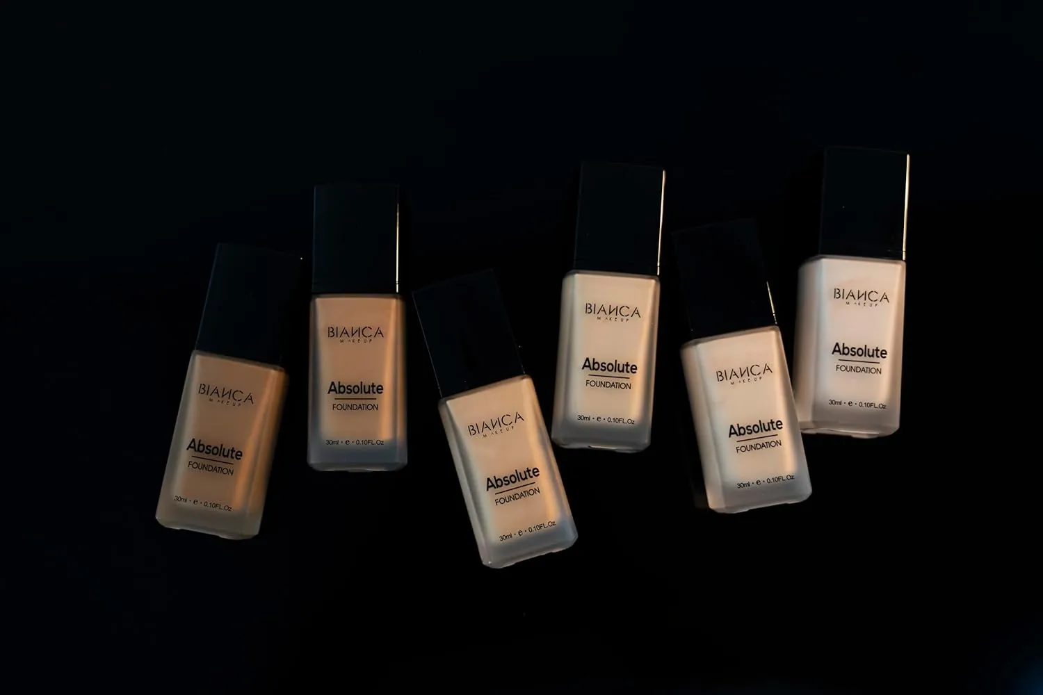 Absolute Foundation | Bianca Makeup | Liquid Foundation with Full Coverage | Shine and Oil Control | 24-hour Wear | Water and Humidity Resistant | Various Shades (Toast, 0.10 Fl Oz)