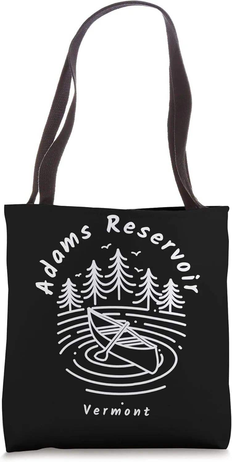 Adams Reservoir Vermont Tote Bag