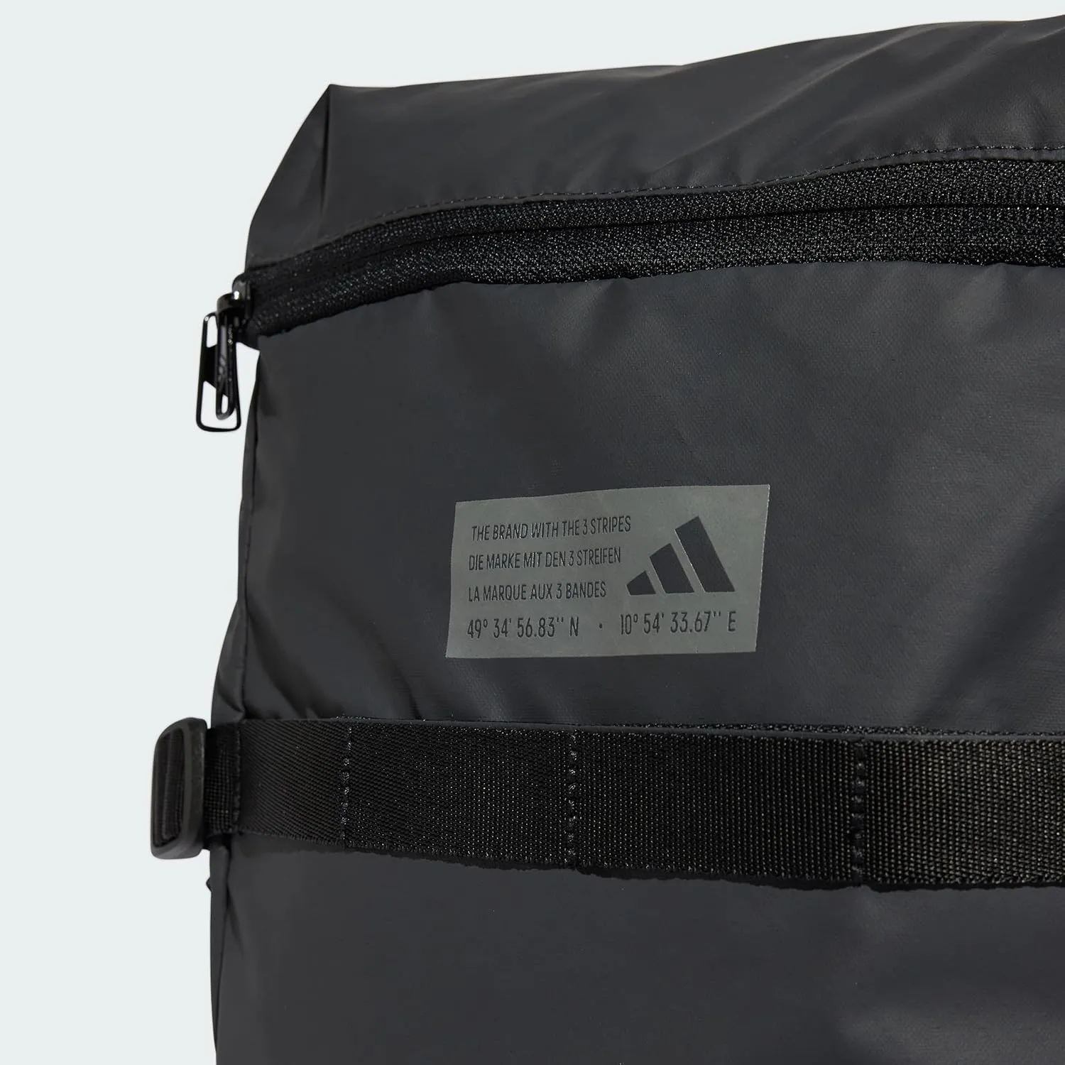 adidas Backpack, Carbon, One Size