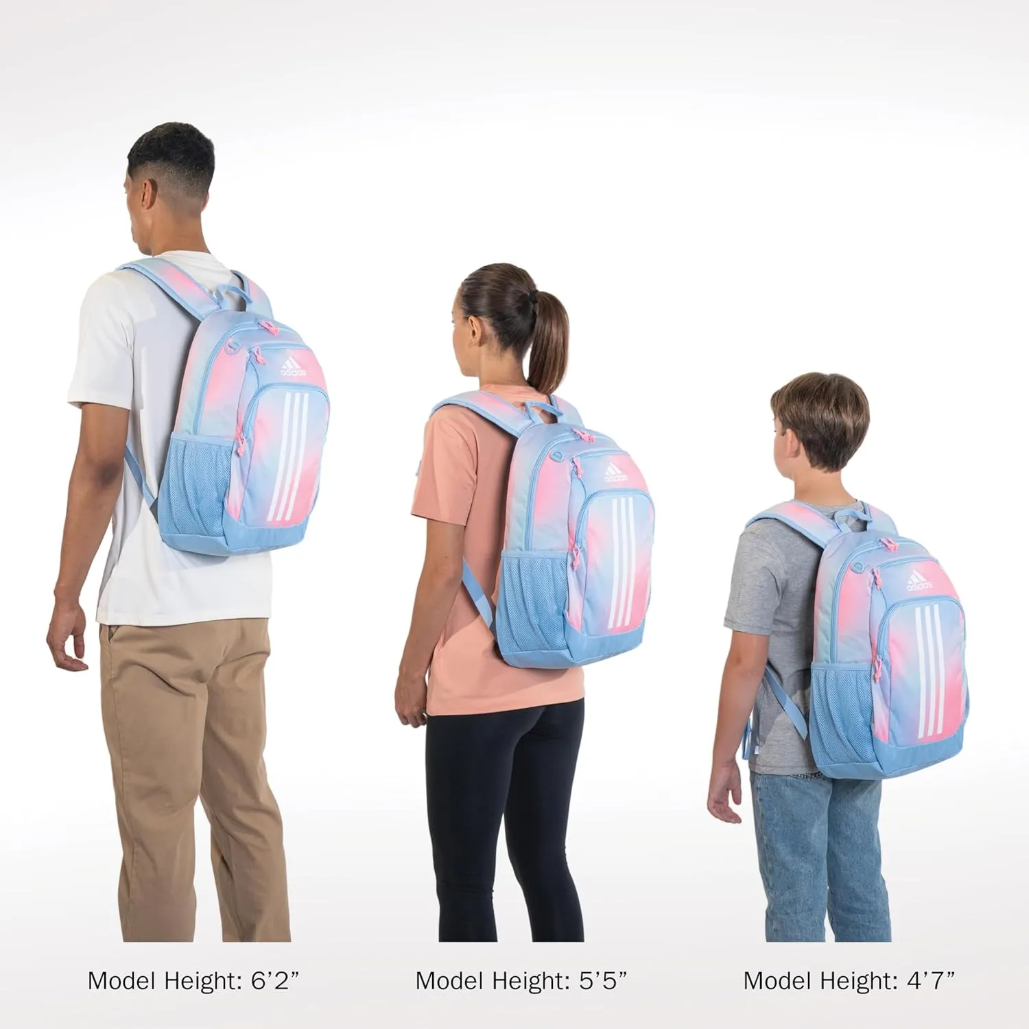 adidas Creator Backpack Discontinued, Adi Multi Collage/Onix Grey/Almost Blue, One Size