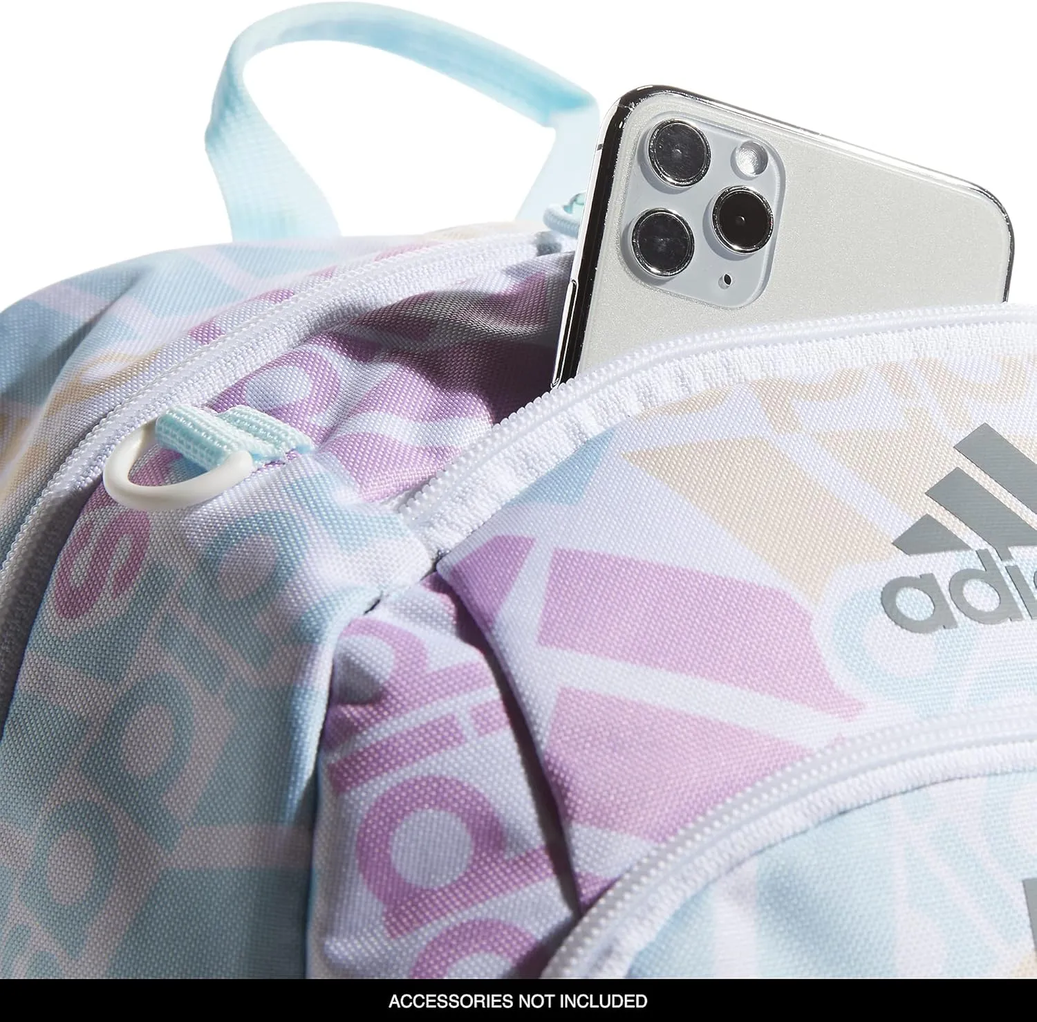 adidas Creator Backpack Discontinued, Adi Multi Collage/Onix Grey/Almost Blue, One Size