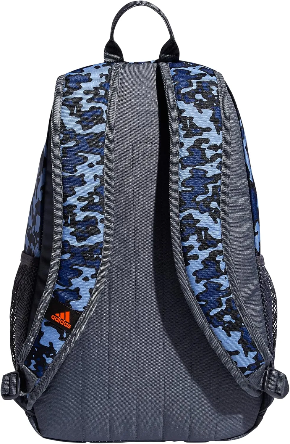 adidas Creator Backpack Discontinued, Flow Blur/Onix Grey/Signal Orange, One Size
