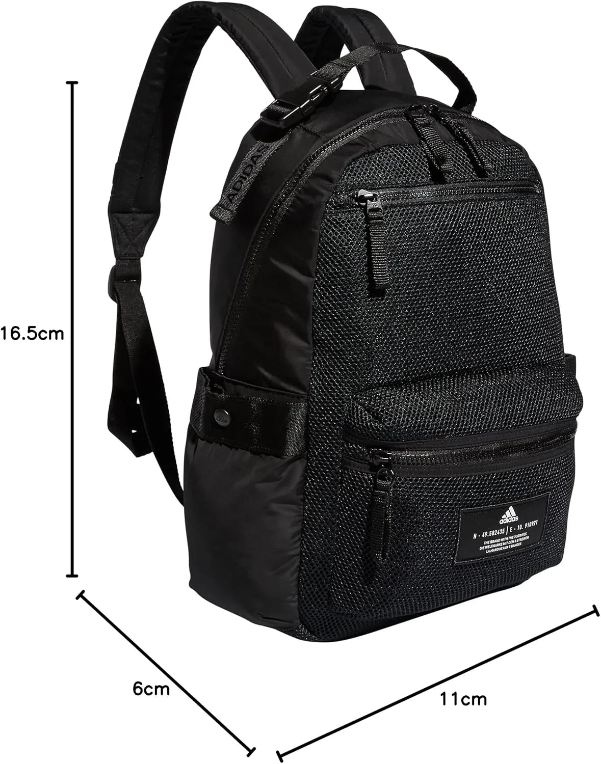 adidas Women's VFA 4 Backpack, Black, One Size