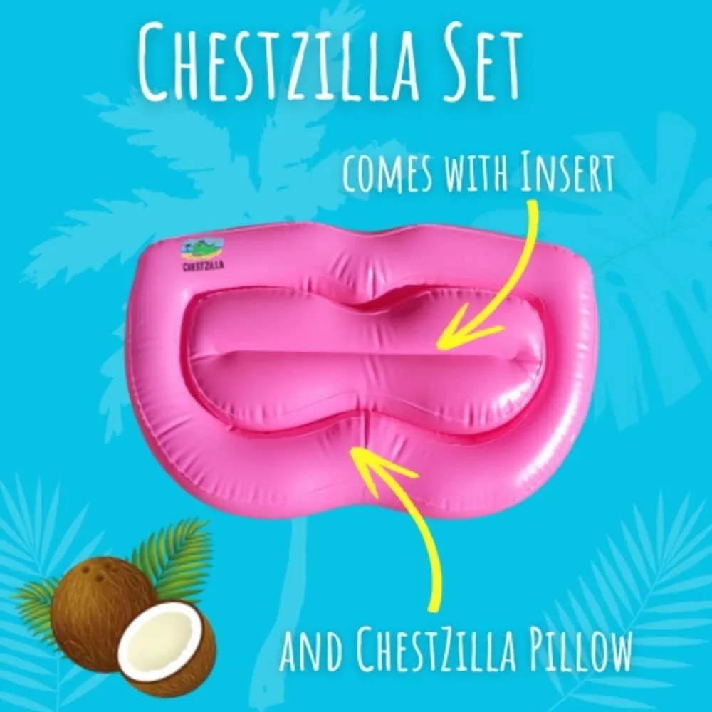 Adjustable Beach Pillow for Sunbathing - Inflatable Pillow for Camping, Swimming Pool & Beach – Waterproof & Lightweight Camping Pillows Easy to Inflate, Transport & Store