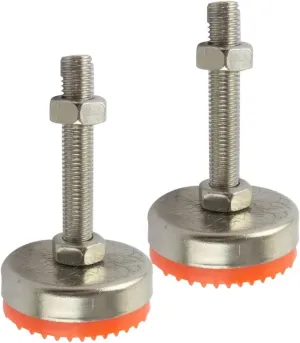 Adjustable Feet for Furniture,Table Leg Extenders,2pcs Adjustable Furniture Thread Leveling Feet for Sofa,Cabinet,Workshops,Offices Foot Cups