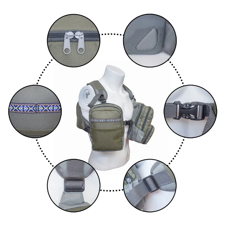 Adjustable Fishing Backpack/Chest Bags