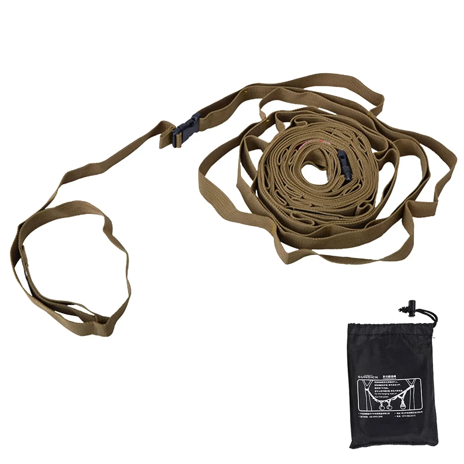 Adjustable Outdoor Hanging Rope for Camping and Backpacking