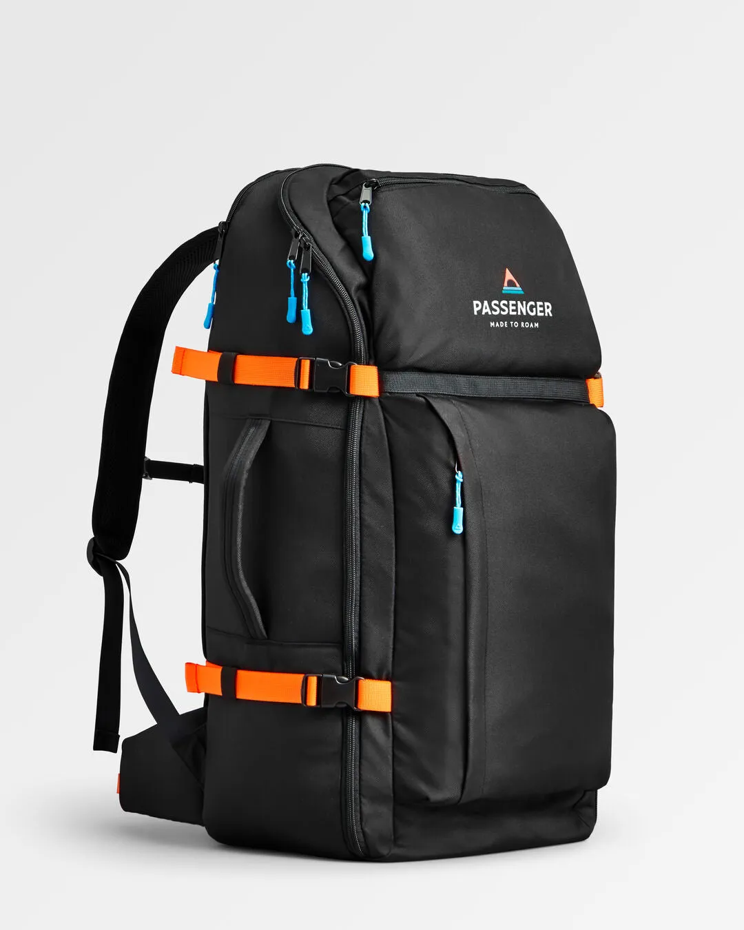 Adventurer 55 Liter Recycled Backpack - Black