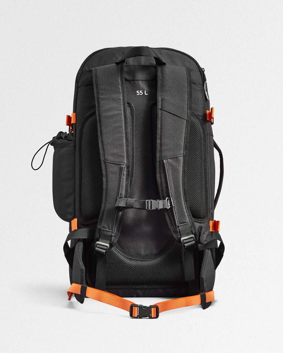 Adventurer 55 Liter Recycled Backpack - Black