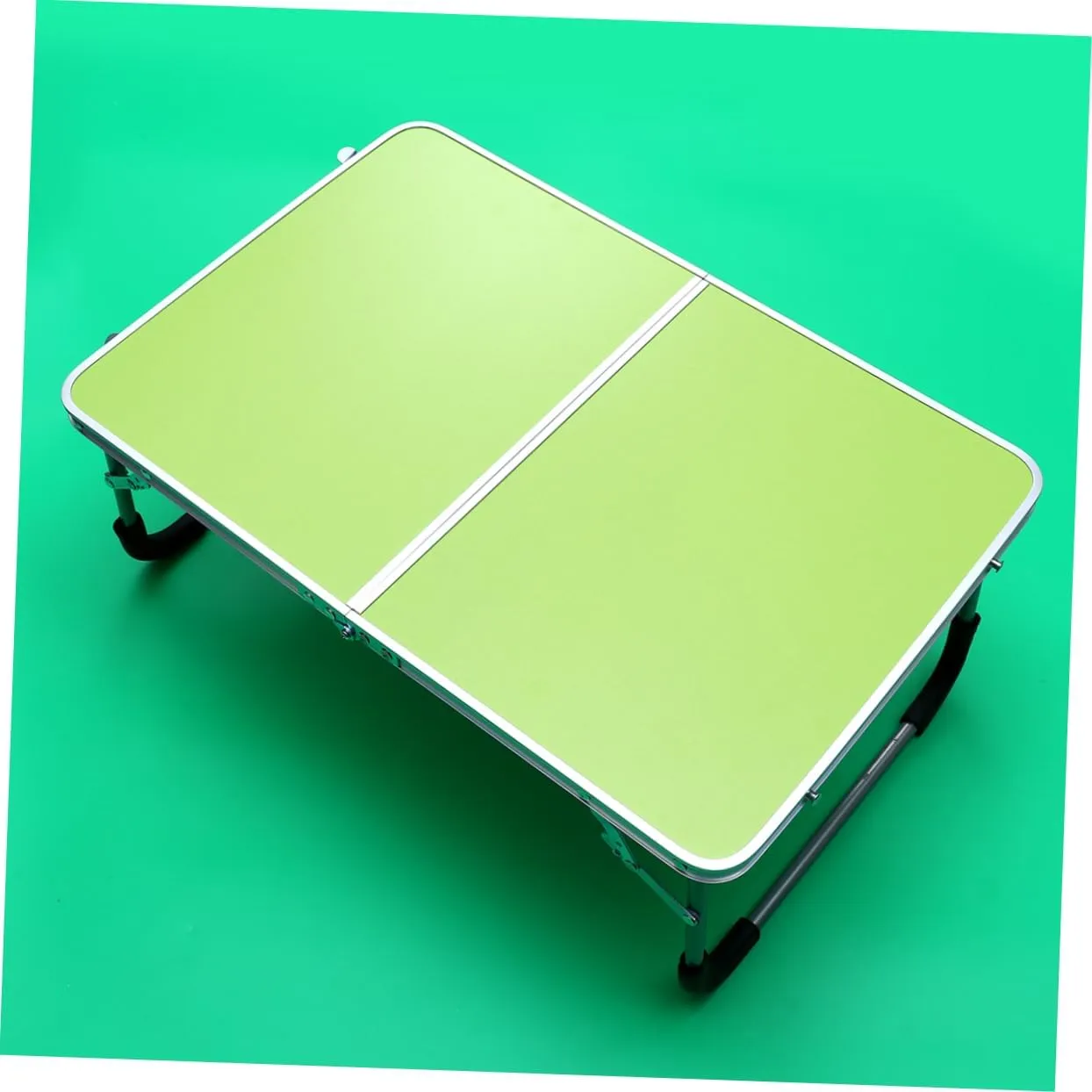 Alipis Aluminium Alloy Folding Table Portable Desk for Outdoor Camping BBQ Picnic Travel Easy Setup and Compact Design Green Color