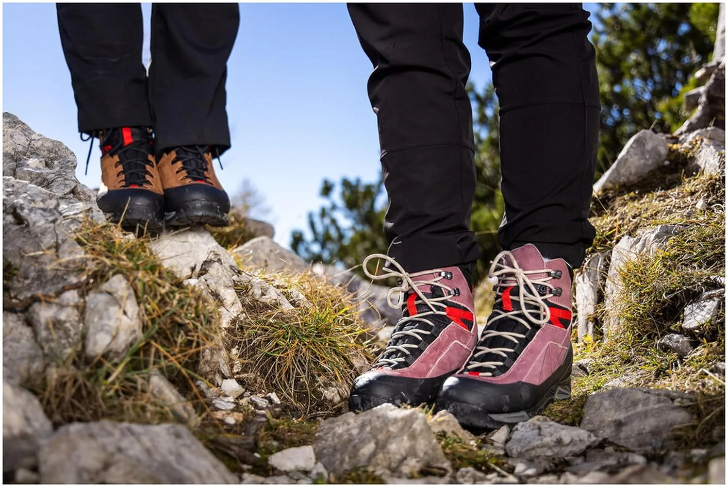 Alpina CARABINER - Made in Europe - Men's | Women's Mountaineering Boots - Waterproof - Sympatex Brathable Membrane - Vibram - Textile & Synthetic or Leather Upper