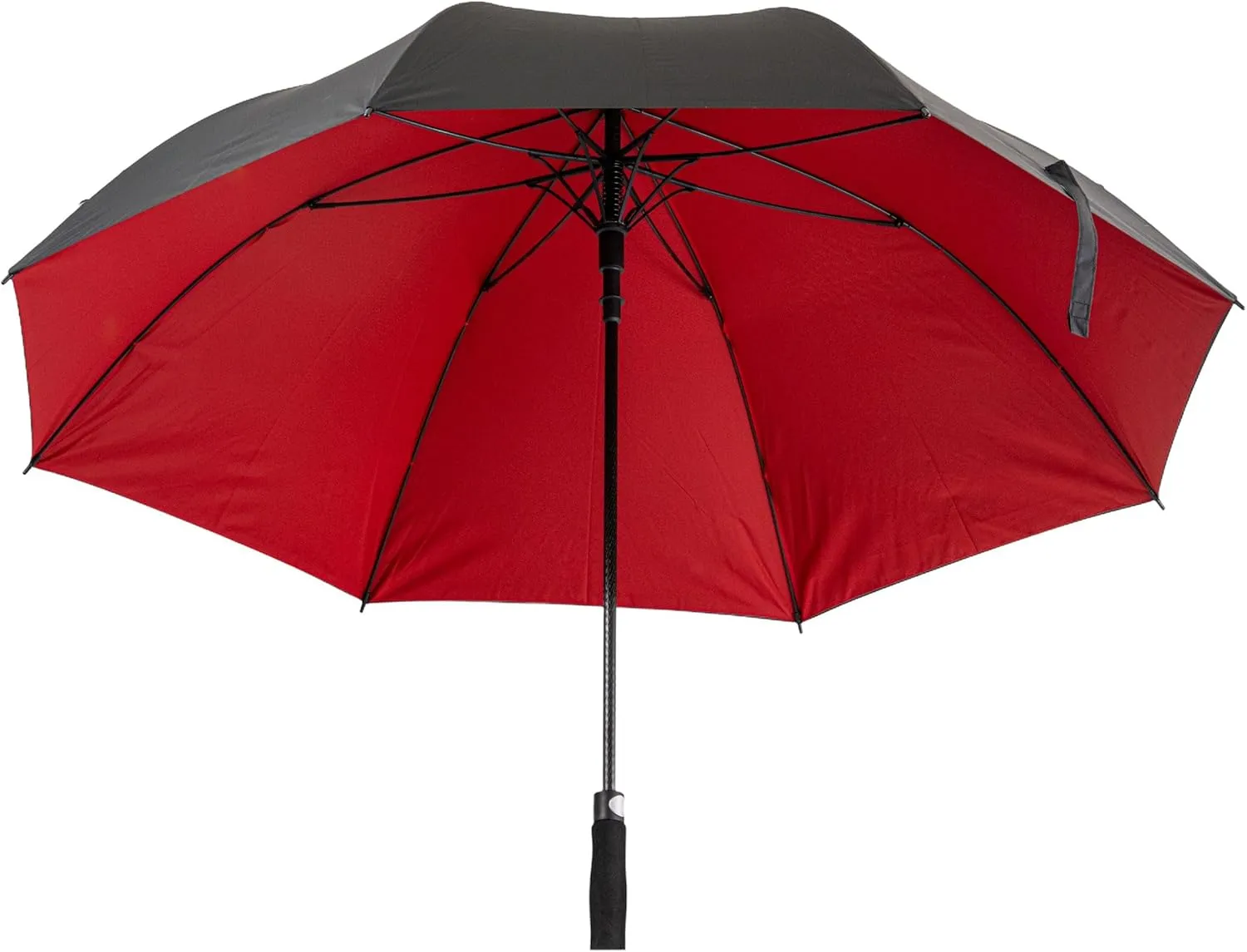 AlveyTech Golf Umbrella - Durable Rainproof Fabric Parasol Cover with Foam Handle, Fast Acting Button and Strap, Weather Protection for Mobility Scooters, Power Chair Umbrella Holders