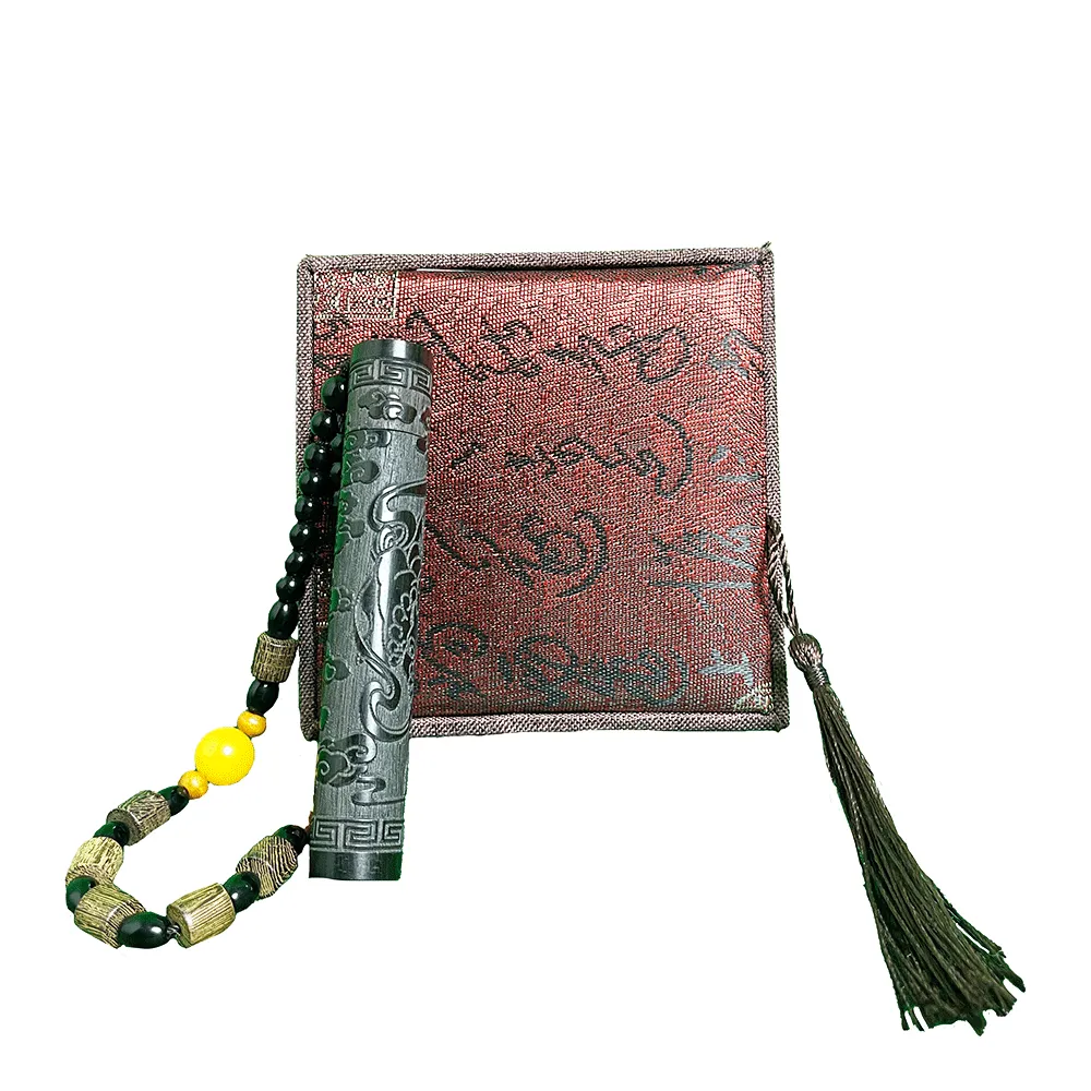 Amber USB Electronic Dragon Pattern Lighter