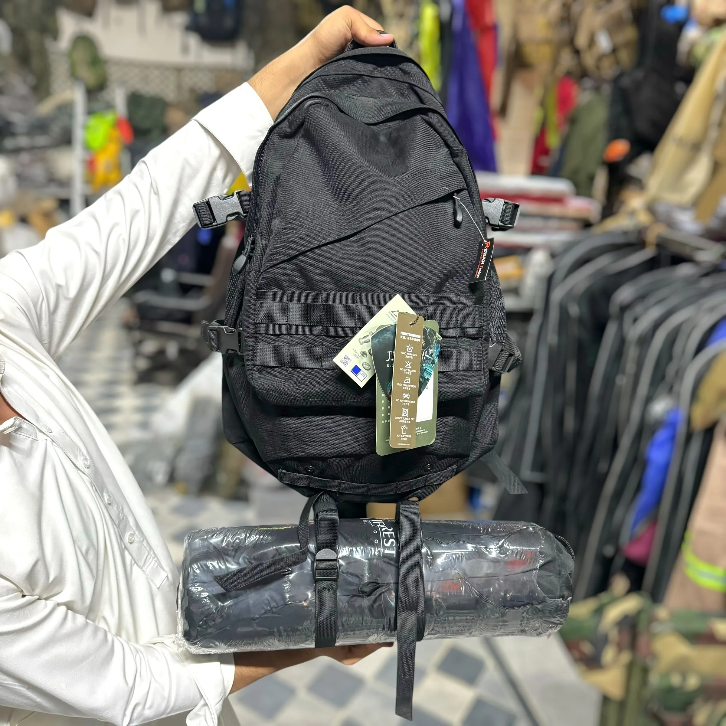 American Lot Imported 40L Imported Waterproof Backpack