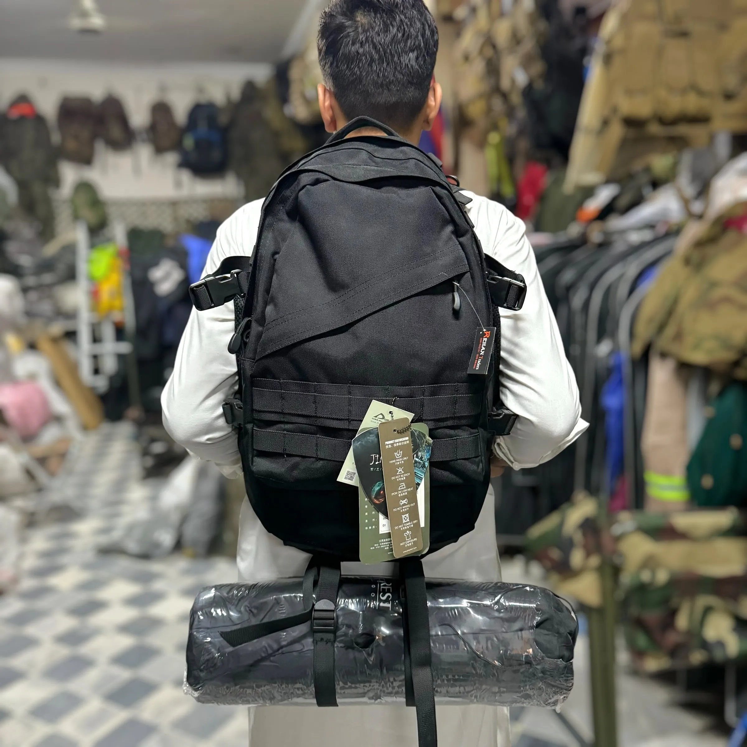 American Lot Imported 40L Imported Waterproof Backpack
