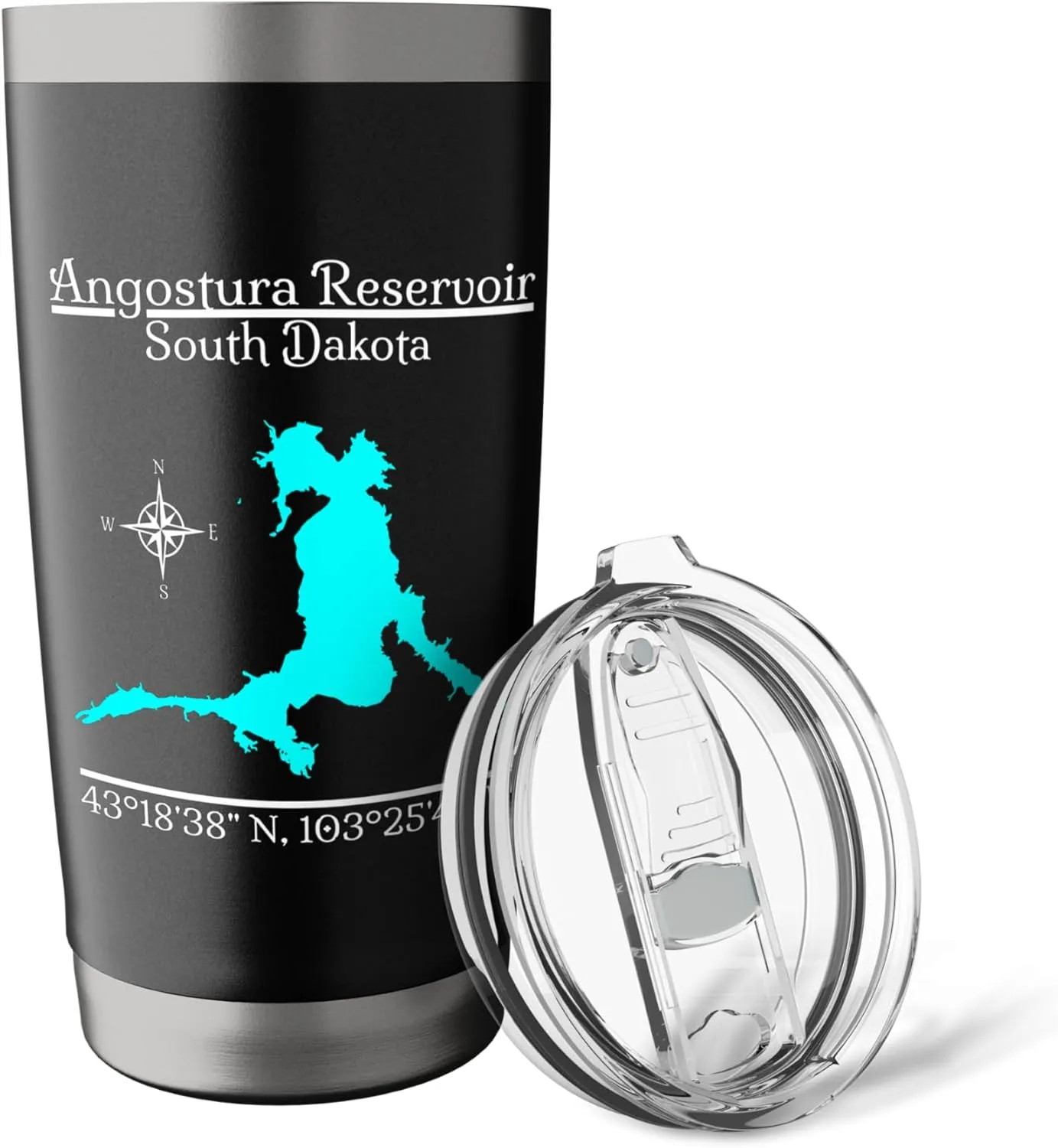 Angostura Reservoir - South Dakota Stainless Steel Insulated Tumbler