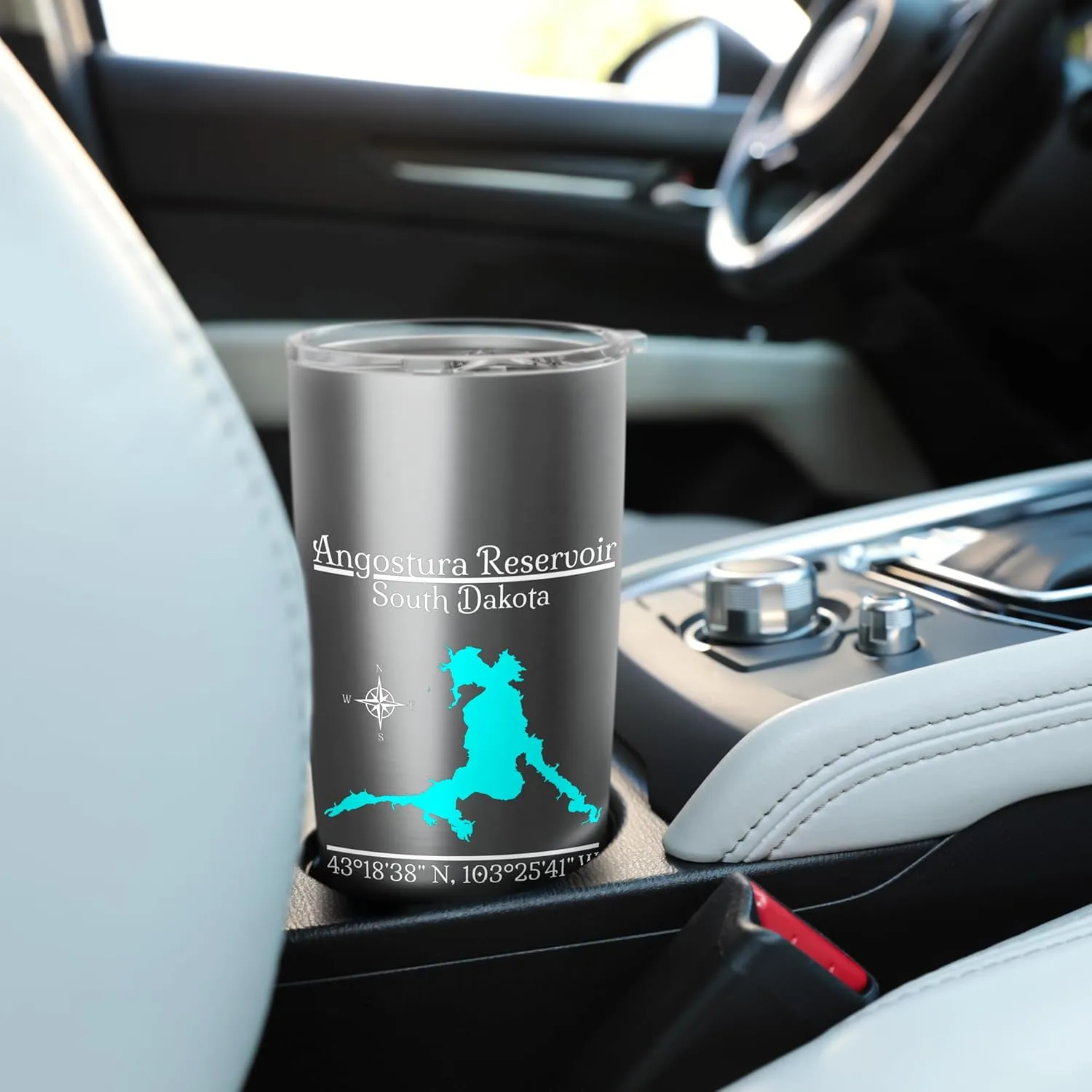 Angostura Reservoir - South Dakota Stainless Steel Insulated Tumbler