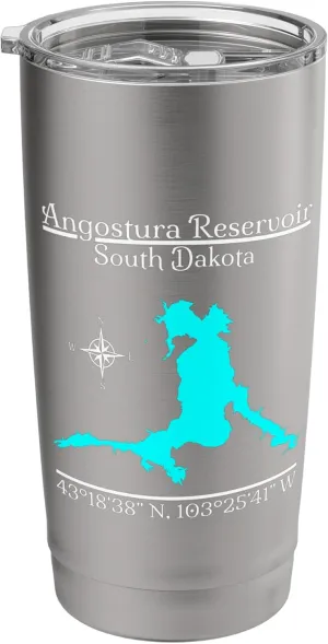 Angostura Reservoir - South Dakota Stainless Steel Insulated Tumbler