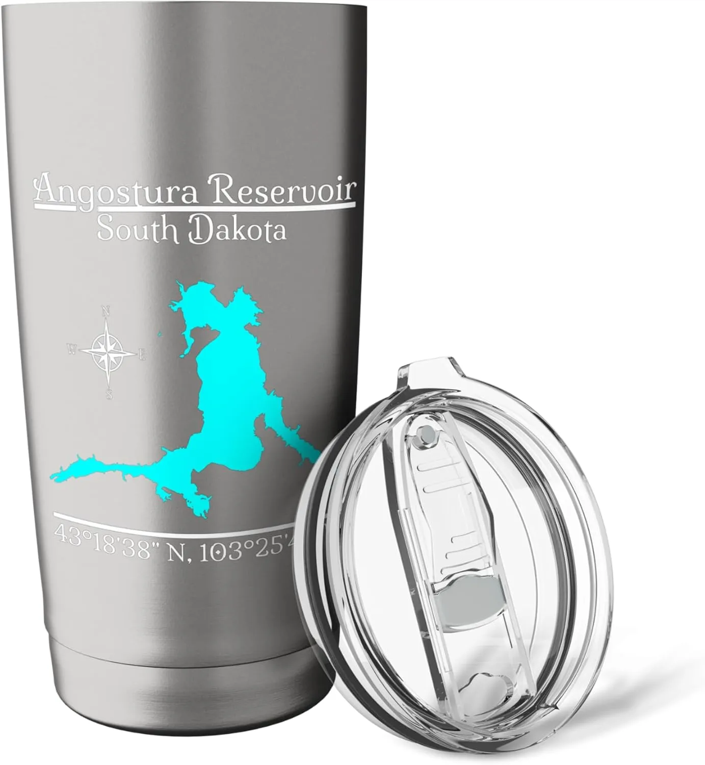 Angostura Reservoir - South Dakota Stainless Steel Insulated Tumbler