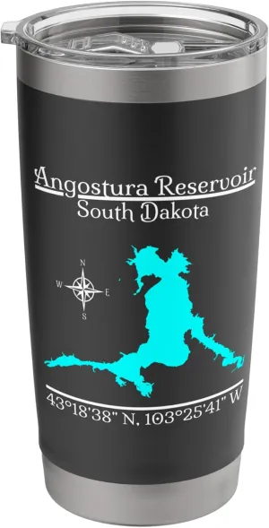 Angostura Reservoir - South Dakota Stainless Steel Insulated Tumbler