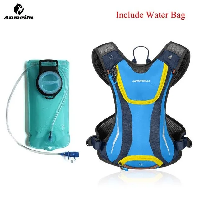 ANMEILU 2L Water Bags 5L Cycling Backpack Men Women Waterproof